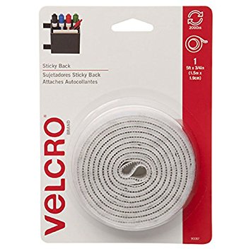 VELCRO Brand - Sticky Back - 5' x 3/4" Tape - White