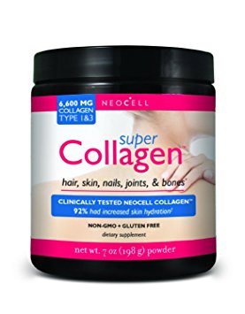Neocell Super Powder Collagen, Type 1 and 3, 7 Ounce (7oz x 4)