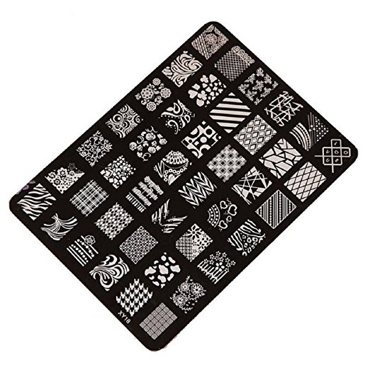 Malloom® Nail Art Decor Nail Stamping Printing Plate Image Stamps