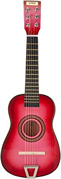 Star MG50-PK Kids Acoustic Toy Guitar 23-Inch, Pink