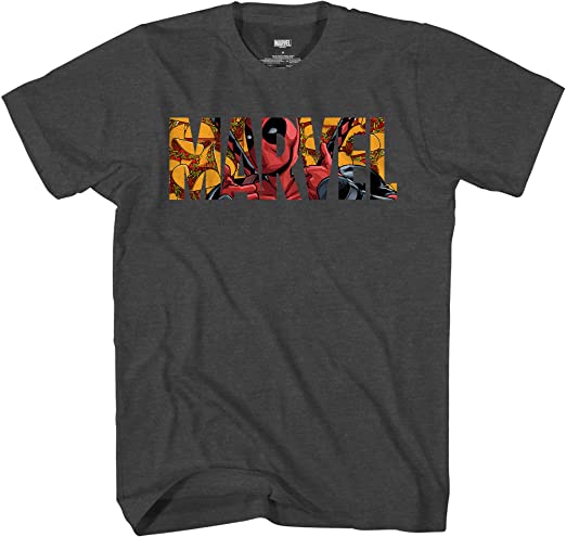 Deadpool Taco Logo Funny Humor Pun Avengers X-Men Dead Pool Graphic Men's Adult T-Shirt Tee Apparel