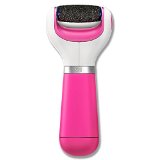 Amope Pedi Perfect Extra Coarse Electronic Pedicure Foot File with Diamond Crystals-Extra Coarse Roller Pink