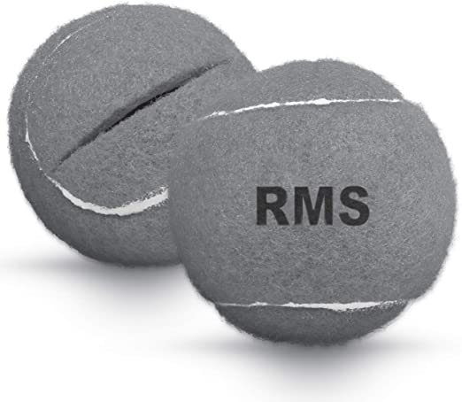 RMS Walker Glide Balls - A Set of 2 Balls with Precut Opening for Easy Installation, Fit Most Walkers (Grey)