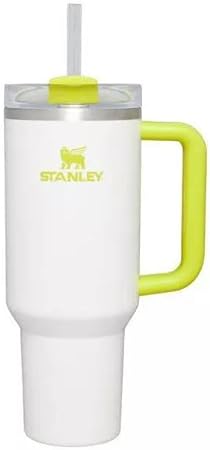 Stanley 40oz Stainless Steel H2.0 FlowState Quencher Tumbler Frost/Electric Yellow