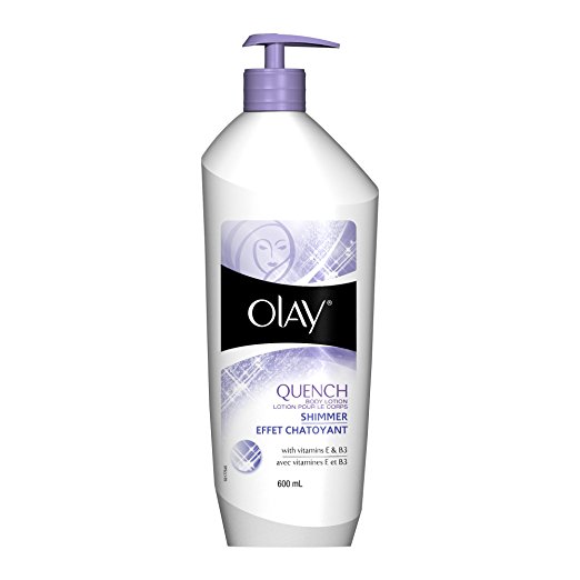 Olay Quench Plus Shimmer Body Lotion 20.2 oz. pump (Pack of 2)