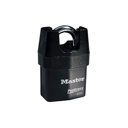 Master Lock - One (1) High Security Pro Series Padlock 6321NKA w/BumpStop Technology