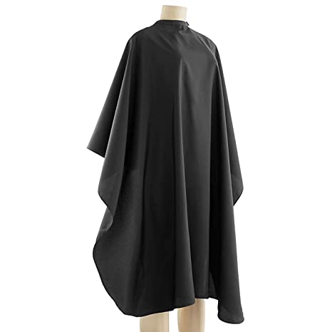 Nylon Waterproof Professional Salon Cape with Snap Closure Hair Salon Cutting Cape Barber Hairdressing Cape