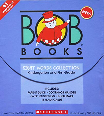 BOB Books SIGHT WORDS COLLECTION Book Box Set [Kindergarten & First Grade]