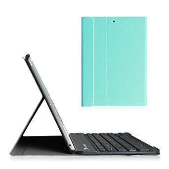 Fintie Blade X1 iPad Air Keyboard Case - Ultra Slim SmartShell Stand Cover with Magnetically Detachable Wireless Bluetooth Keyboard for Apple iPad Air / iPad 5 (5th Generation) - Blue