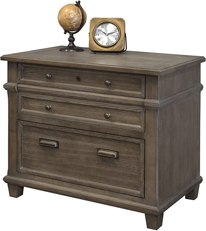 Martin Furniture Lateral File, Weathered Dove