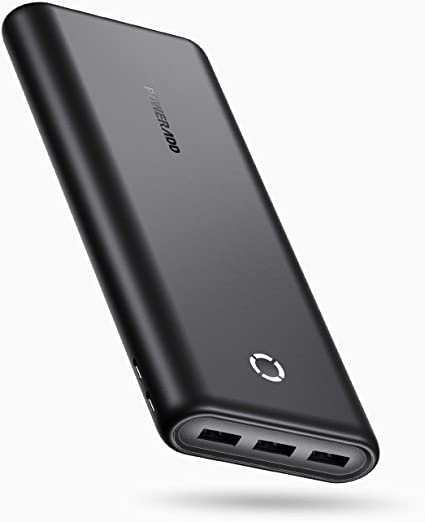 POWERADD EnergyCell 26800 Portable Charger, 26800mAh High Capacity Power Bank, Fast Charging Battery Pack with Dual Inputs and 3 Output Ports, for iPhone, Samsung Galaxy, iPod and More
