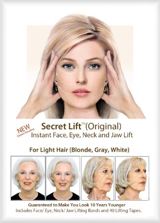 Instant Face, Neck and Eye Lift (Light Hair)