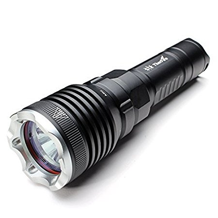 ThorFire Diving Flashlight TF12 Cree XM-L2 LED Waterproof 70m for Diving with 18650 Battery and Charger 700LM Super Bright Searching Camping Torch
