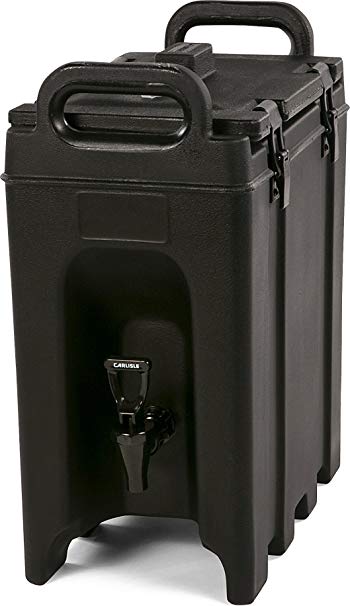 Carlisle LD250N03 Cateraide Insulated Beverage Server, 2.5 gal, Black