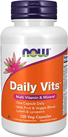 NOW Foods Daily Vits, 120 Vcaps, 111 g