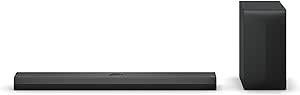 LG S70TY 3.1.1 ch. Dolby Atmos Soundbar with Wireless Subwoofer, Rear Speaker Ready, TV Synergy, WOW Orchestra, WOW Interface, 2024 New Model