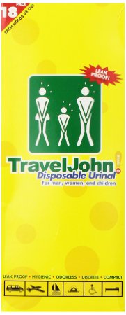 TravelJohn Disposable Urinal (18 pack)
