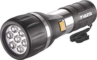 Varta LED Day Torch, Black