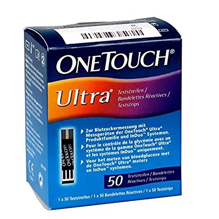 One Touch Ultra Test Strips, 50 CT