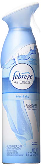 Febreze Air Effects Air Freshener Linen and Sky Scent, 9.7 Oz/275 g (3 Pack)