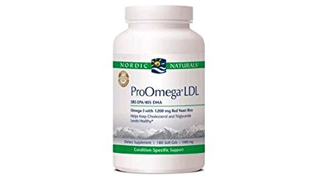 ProOmega LDL 1000mg 180 Softgels