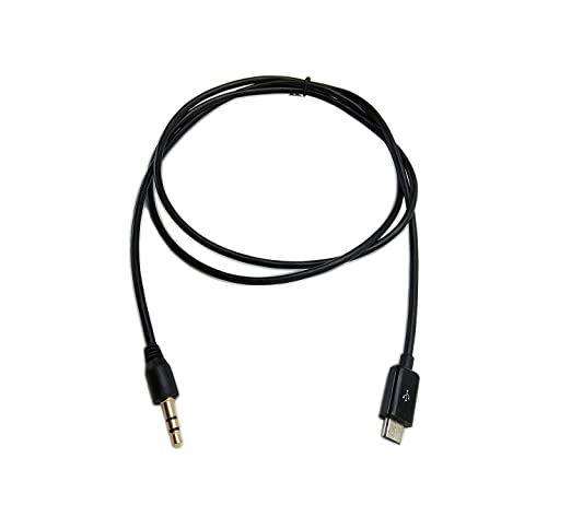 Audio Output Cable,SinLoon Micro-USB to 1/8 Stereo 3.5mm Audio Car AUX Cable for S3 i9300 S2 i9100 i9220 (3.2 Feet = 1 Meter, Black)