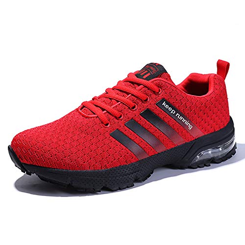 Kuako Men Women Running Shoes Air Trainers Fitness Casual Sports Walk Gym Jogging Athletic Sneakers