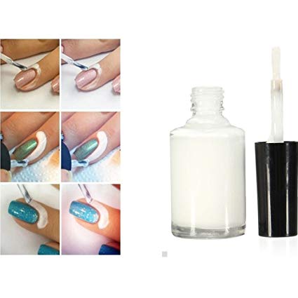 Nail Art,Promisen Peel Off Nail Polish Barrier Liquid Tape Latex Tape,Easy Cleanup Latex for Messy Nail Art