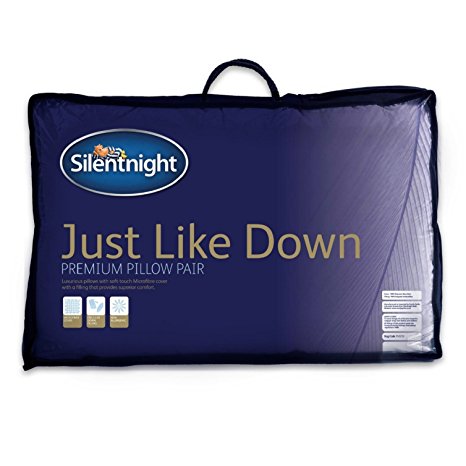 Silentnight Just Like Down Premium Pillow Pair