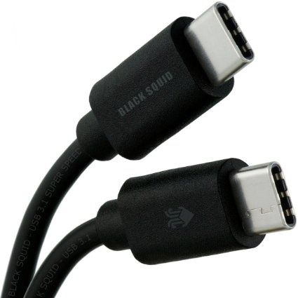 USB Type C Cable 3.3ft (1m) - Type C to Type C Reversible - USB 3.1 Super Speed - Fast Data Sync & Charging Cord for Nexus 6P/5X, Apple MacBook, Nokia Lumia 950/950XL, Chromebook Pixel & Asus Zen AiO