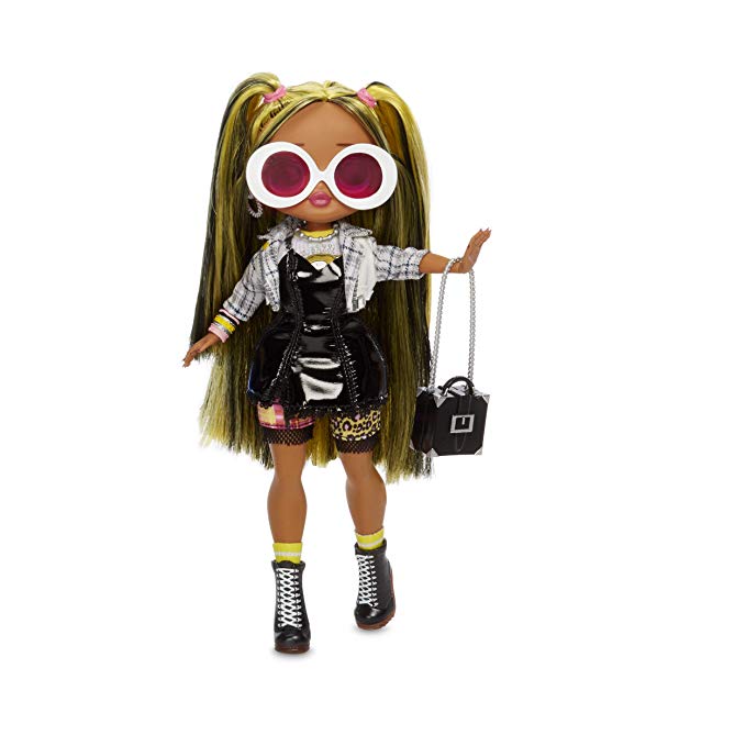 L.O.L. Surprise! 565123E7C O.M.G. Alt Grrrl Fashion Doll with 20 Surprises, Multi