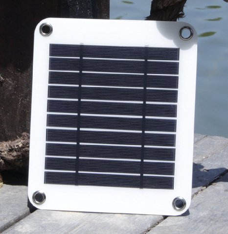 KINGSOLAR™ Ultra-light 5W 5V Portable Solar Charger Solar Panel (Black&White)