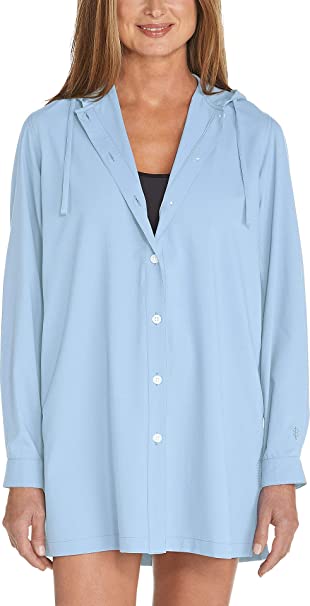 Coolibar UPF 50  Women's Iztapa Beach Shirt - Sun Protective