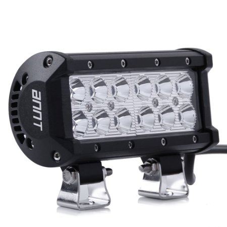 ANNT 7 inch 36W Cree Led work light for Utv Truck Suv Side By Side Polaris Yamaha Rzr Razor Rigid Ranger Golf Cart Jeep Cabin Boat Car etc