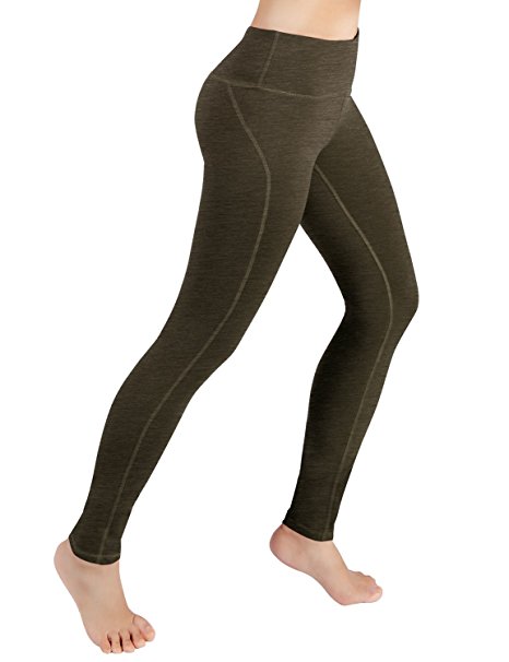 ODODOS Power Flex Yoga Pants Tummy Control Workout Leggings 4 way Stretch Yoga Pants With Pockets