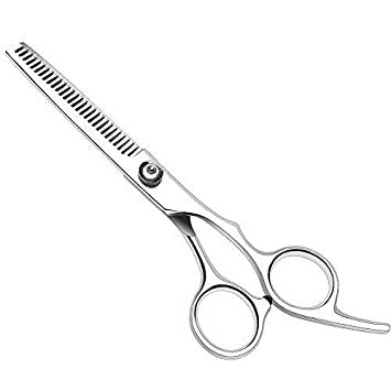 Professional 6” Hair thinning Shears Teeth Edge, Barber Haircut Cutting Thinning Scissors, Texturizing Shears