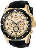 Invicta Mens 20306 Speedway 18k Gold Ion-Plated Stainless Steel Watch