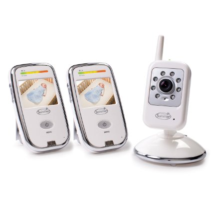 Summer Infant Dual Coverage Digital Color Video Baby Monitor Set