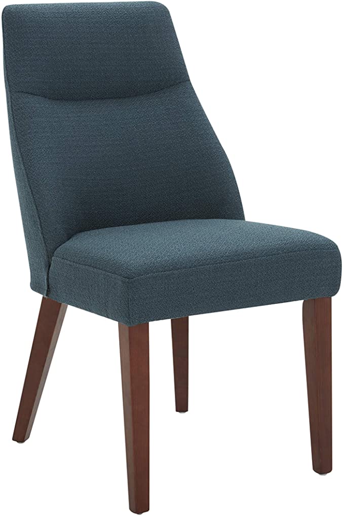 Amazon Brand – Rivet Phinney Contemporary Upholstered Dining Chair, 19.7"W, Juniper