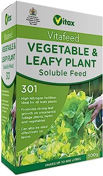 Vitax Vitafeed Vegetable & Leafy Plant Feed Soluble Fertiliser,