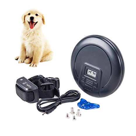 CO-Z Electronic Pet Dog Training Trainer Collar w/ Remote Rechargeable Waterproof & Harmless Wireless