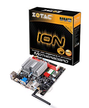 Zotac IONITX-A-U Atom N330 Dual Core 90-Watt PSU WiFi ITX Intel Motherboard