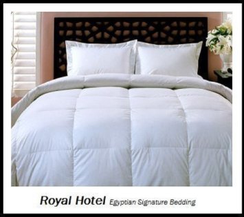 Royal Hotel's King / California-King Size Down-Alternative Comforter - Duvet Insert, 300-Thread-Count 100% Down Alternative Fill