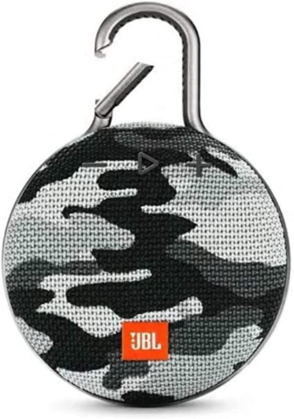 JBL Clip 3 Portable Bluetooth Speaker - Camo