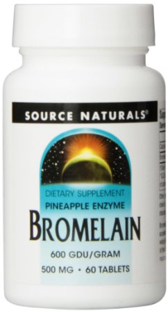 Source Naturals Bromelain, 500mg, 60 Tablets