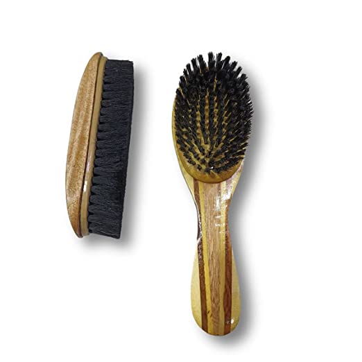 King Premium Coat Brush & Shoes Brush Suitable for Removing Dust & Lint from Blazers, Suits, and Clothes. Wooden Premium Shoe Brush for Leather Shoes, Sneakers Cleaning, Polishing