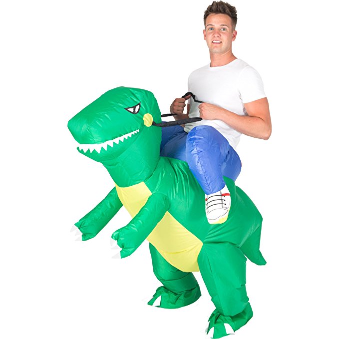 Bodysocks - Inflatable Ride Me Adult Carry On Animal Fancy Dress Costume