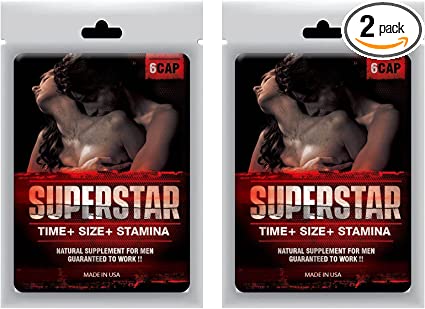 Superstar Amplifier for Strength, Performance, Energy and Endurance, Fast Acting All Natural 12 Capsules