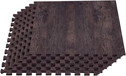 Forest Floor Farmhouse Collection 3/8 Inch Thick Printed Wood Grain Mats