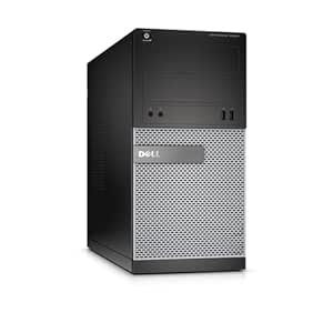 (Refurbished) Dell OptiPlex Desktop Computer PC (Intel i5 4th Gen| 8 GB RAM| 256 GB SSD| WiFi| Windows 10 Pro| MS Office| Intel HD Graphics| USB| Ethernet| VGA),Black